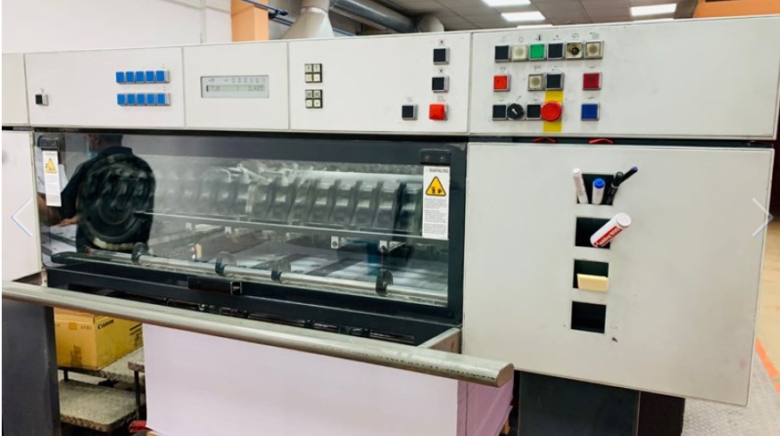 Used printing machinery